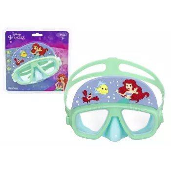 Okulary pływackie Disney Bestway 9103D Mała Syrenka Miętowe