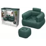 Bestway Nadmuchiwany Fotel Lounge Ciemnoszary 75137