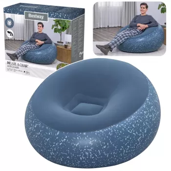 Bestway Nadmuchiwany Niebieski Fotel Inflate A Chair 75154