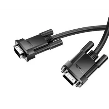Hoco US11 VGA Męski do VGA Męski HD Kabel Danych (2m) Czarny