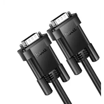 Hoco US11 VGA Męski do VGA Męski HD Kabel Danych (2m) Czarny