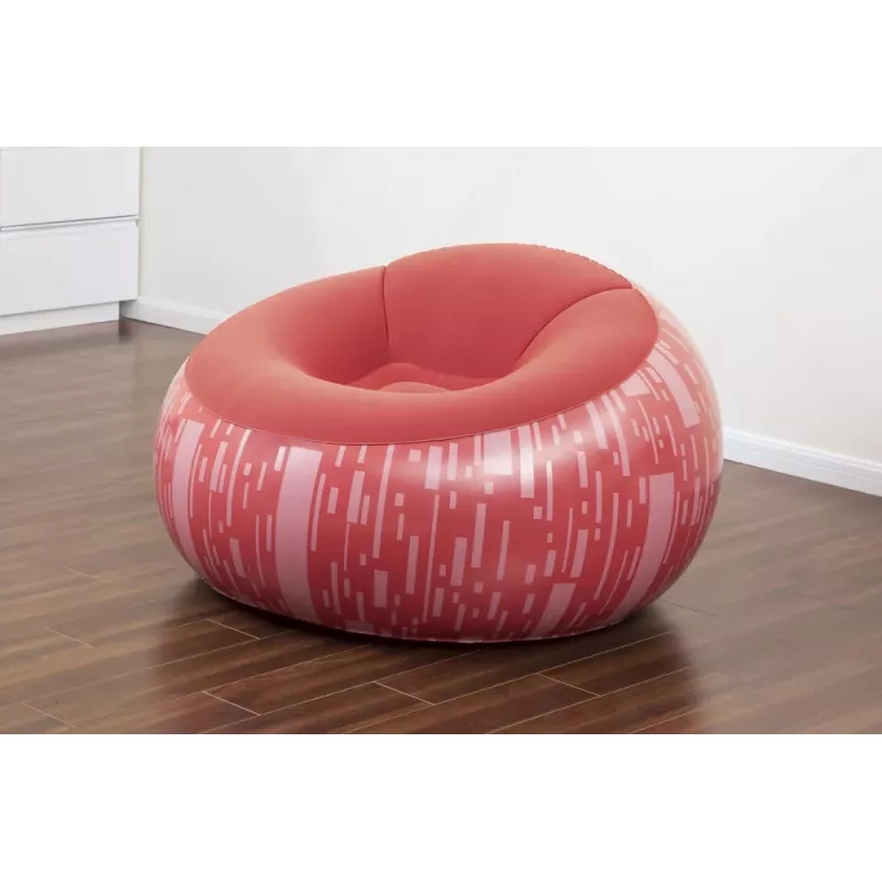 Bestway Comfort Cruiser Krzesło Nadmuchiwane Czerwone