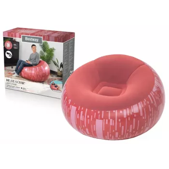 Bestway Comfort Cruiser Krzesło Nadmuchiwane Czerwone