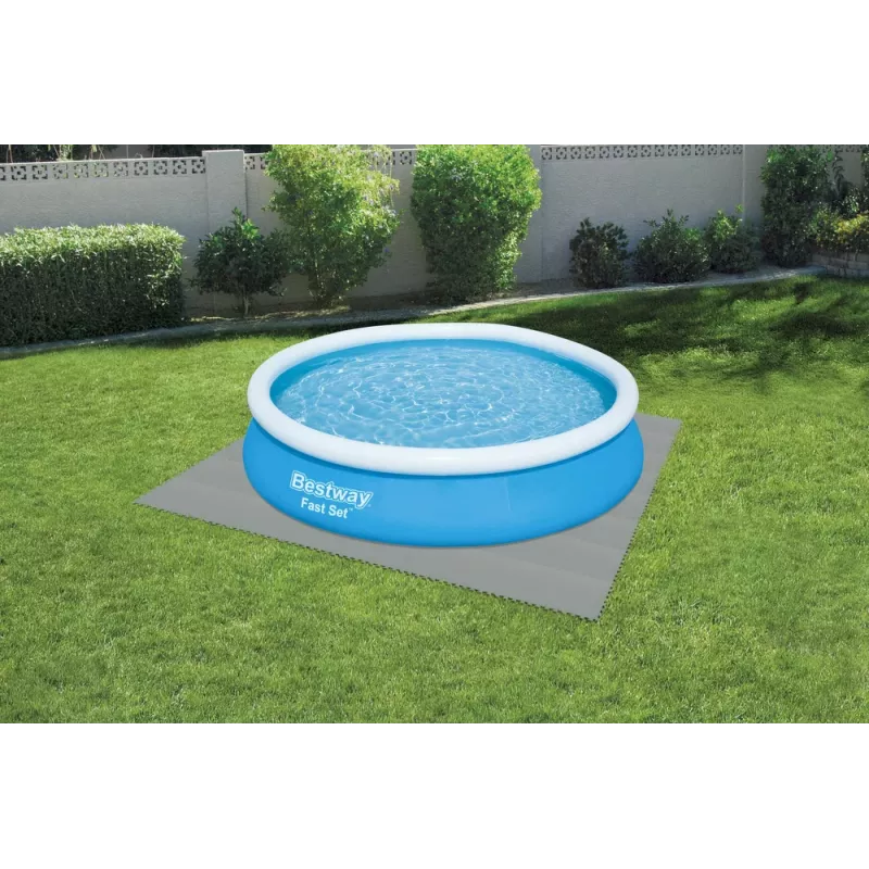 Bestway Flowclear Mata Piankowa do Basenu 50 x 50 cm 8 sztuk Niebieska