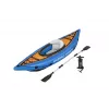 Bestway Hydro-Force Kayak 275 x 81 cm Nadmuchiwany Kajak z Aluminiowym Wiosłem i Pompką Ręczną
