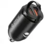 ORICO 60W Dual Port Car Charger z USB-C 30W PD i USB-A 30W QC 3.0 - Czarny