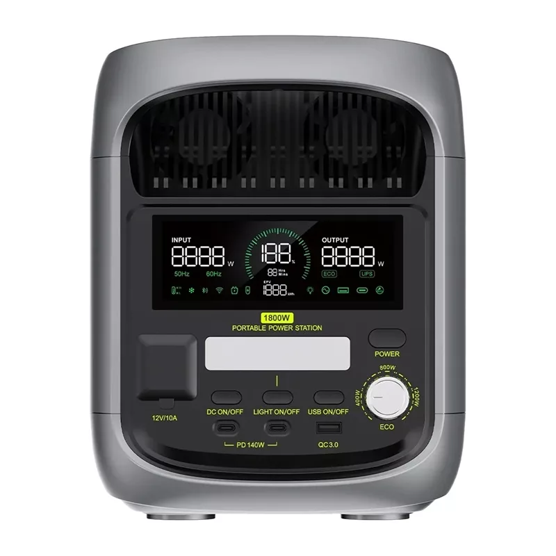 FOSSIBOT F1800 1800W stacja ładująca, szary