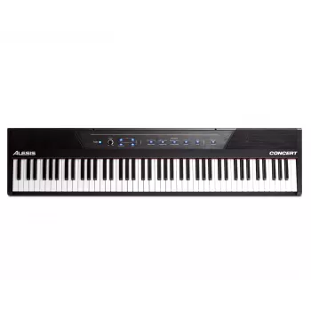 Alesis Concert - 88-klawiszowe cyfrowe pianino z pełnowymiarowymi, półważonymi klawiszami
