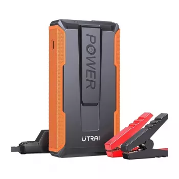UTRAI T1 Car Starter 1600A Peak 16000mAh 12V Jump Starter z QC3.0 USB i latarką LED