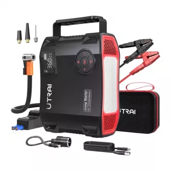 UTRAI JS5 Rozrusznik samochodowy z kompresorem 2000A szczytowy 16000mAh 150 PSI