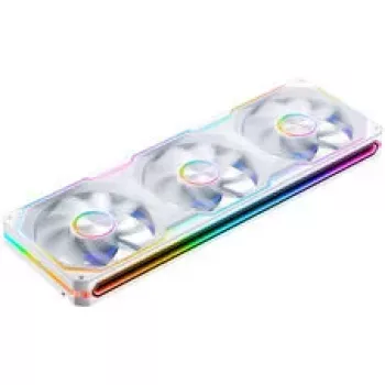 Jonsbo XA-360 Reverse Blade PWM ARGB 360mm White PC Case Fan 3-Pack