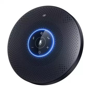EMEET OfficeCore M2 Max Conference Speaker - 8-Mic Array, 360° Pickup, USB-C/Bluetooth 5.0, 24h Battery, Daisy Chain