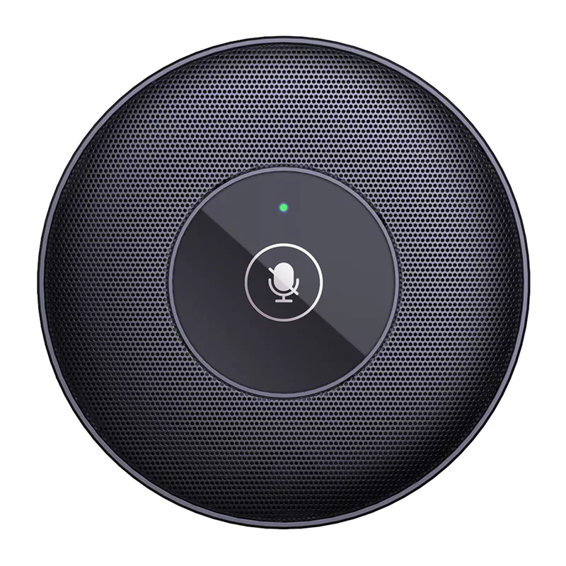 EMEET OfficeCore Luna Plus Kit Konferencyjny - Zestaw dwóch głośników z funkcją łańcuchową, mikrofon dookólny 360°, USB-C i Bluetooth 5.0, redukcja szumów, bateria 15h