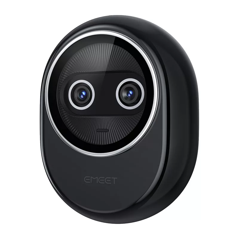 EMEET Piko+ Webcam 4K UHD z autofokusem, podwójnymi mikrofonami, przesłoną prywatności, USB-C, czarny