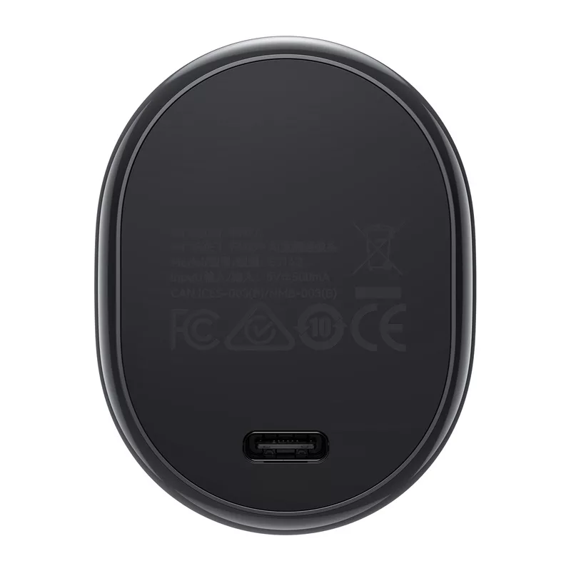 EMEET Piko+ Webcam 4K UHD z autofokusem, podwójnymi mikrofonami, przesłoną prywatności, USB-C, czarny