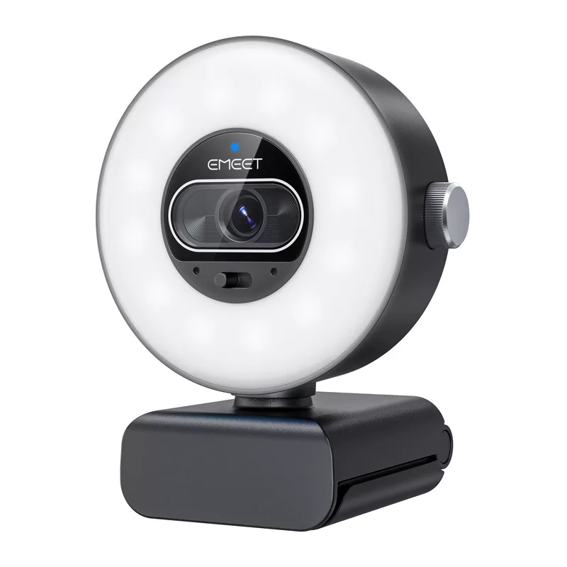 EMEET SmartCam S600L Webcam - 2K QHD, autofokus, podwójne mikrofony, przesłona prywatności, USB-A