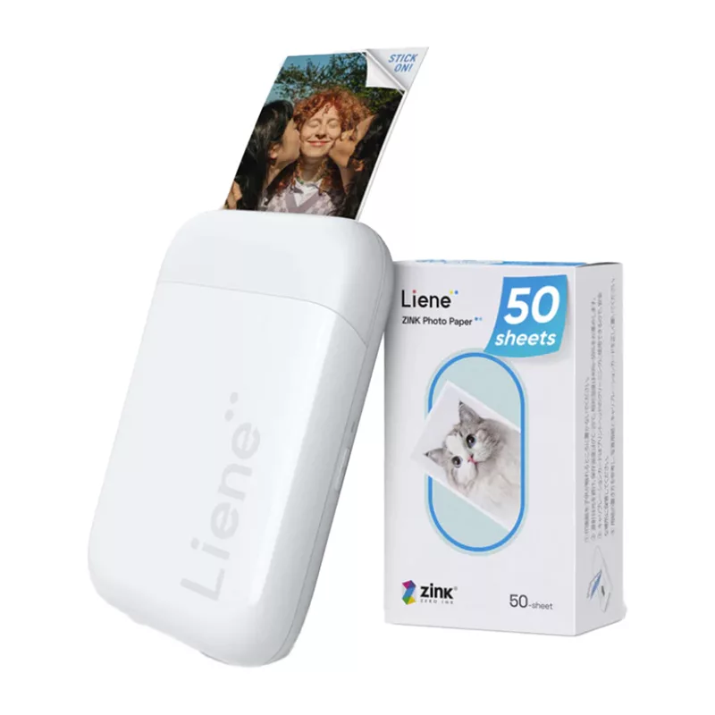 Liene Pearl 2x3 Przenośna Drukarka Fotograficzna (Biała)
