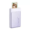 LIENE Pearl N200 Pro 2x3 Przenośna Drukarka Fotograficzna (Fioletowa)