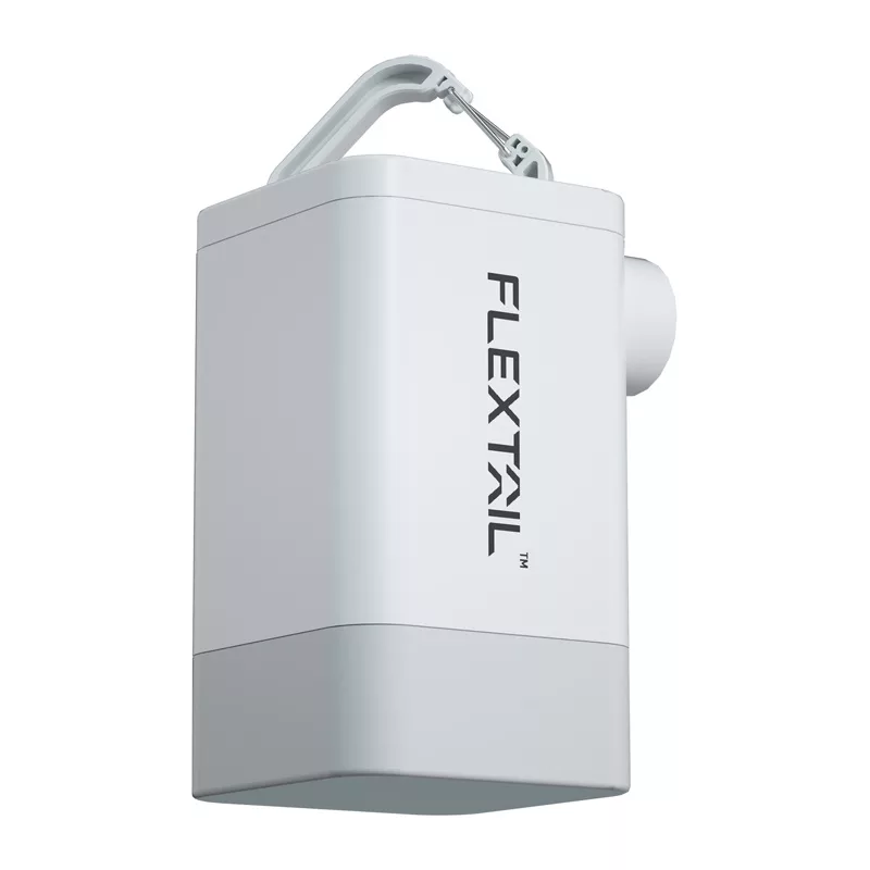 Flextail Max Pump 2 Plus Przenośna Pompa Elektryczna do Nadmuchiwania i Opróżniania (Biały)