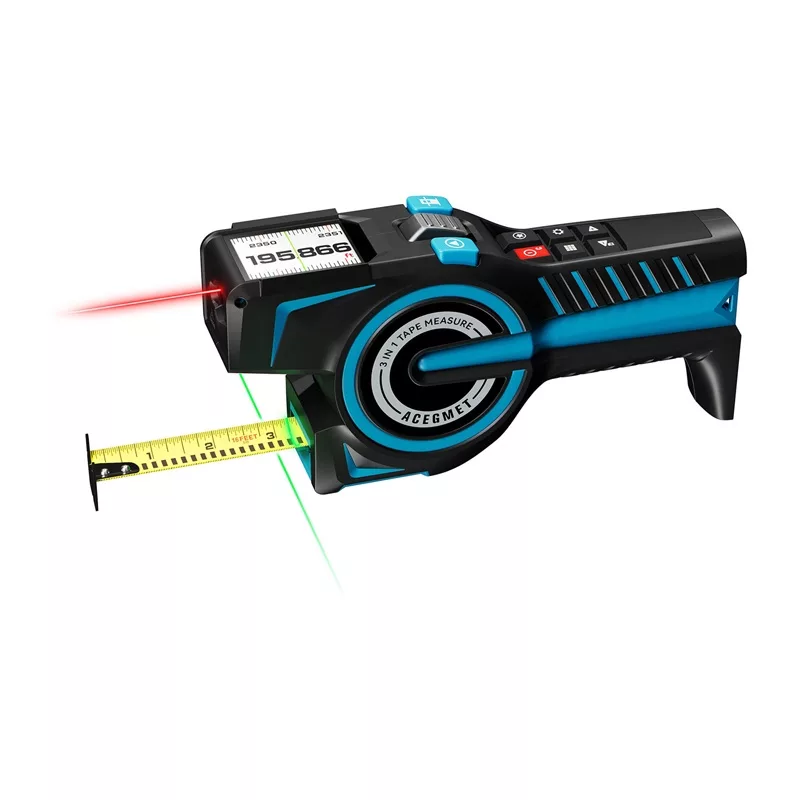 Mileseey DTX 10 Laserowy Miernik Odległości z Taśmą Mierniczą 100m