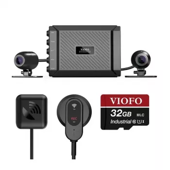 VIOFO MT-1 Motorcycle Dash Camera 2CH 1080p 30fps Dual Sony STARVIS