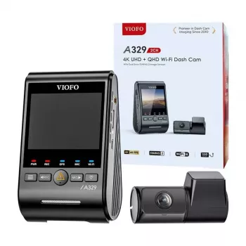 VIOFO A329S-2CH Dual-Channel 4K+2K Dash Camera z GPS i Wi-Fi