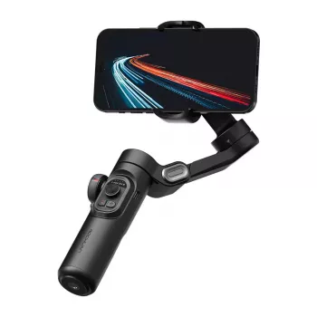 AOCHUAN XE Standard Gimbal (Black) - 3-osiowy stabilizator do smartfona z Bluetooth 5.0, baterią 2600mAh, składaną konstrukcją
