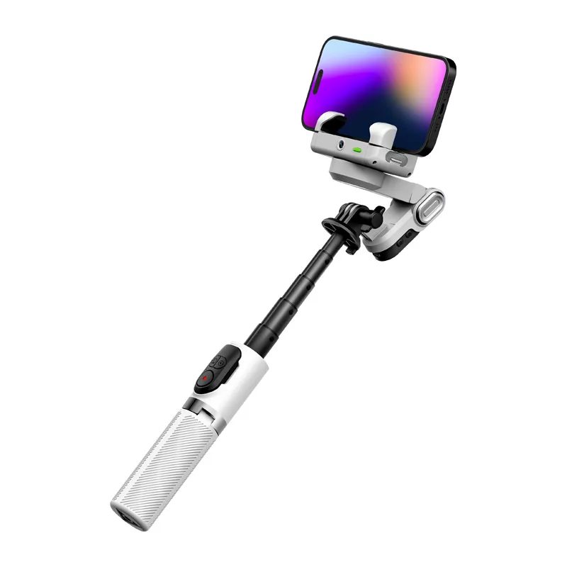 AOCHUAN M1 Pro Gimbal z Oświetleniem RGB (Biały)