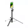 AOCHUAN M3 Pro Gimbal z oświetleniem RGB (Biały)