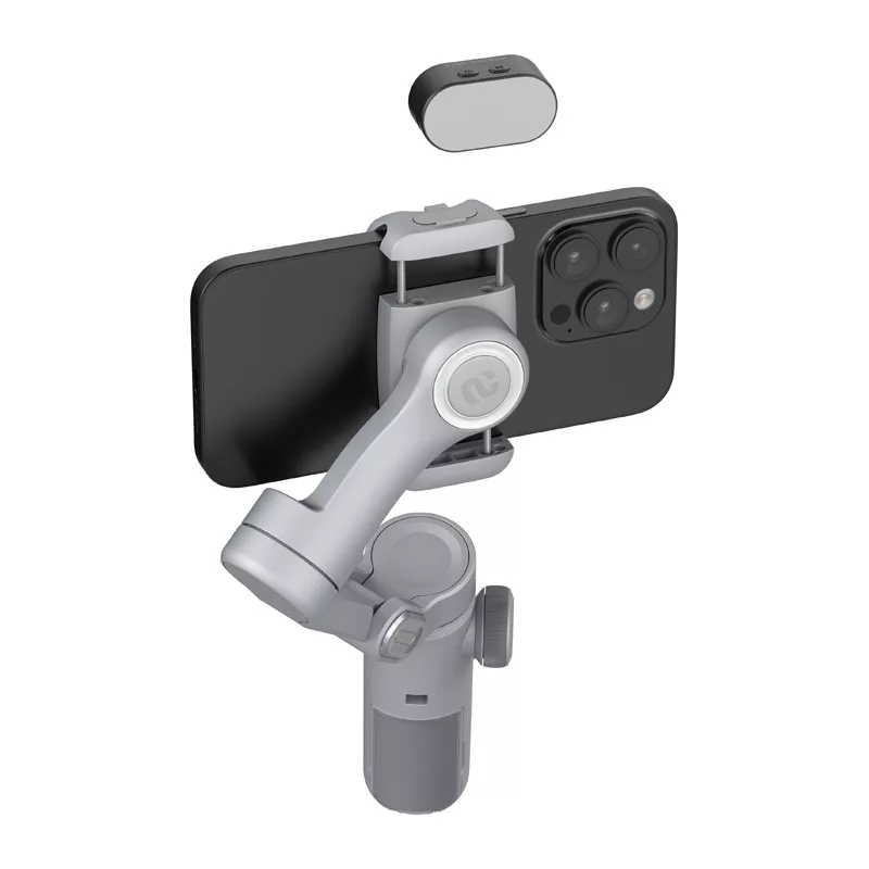 AOCHUAN X Pro Gimbal z oświetleniem RGB (szary)