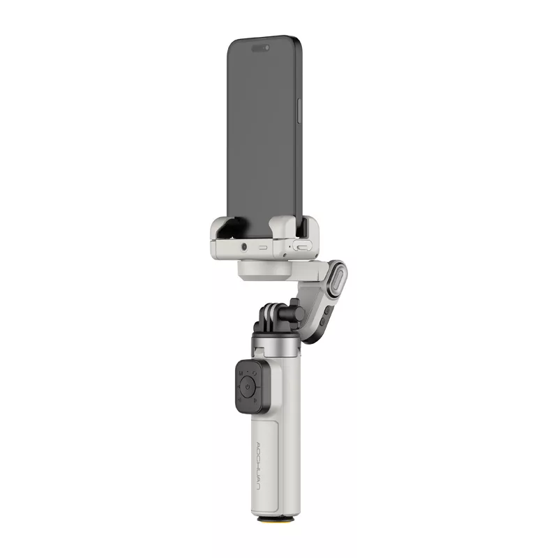 AOCHUAN M3 Pro Mini Gimbal z czujnikiem AI (Biały)