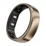 RingConn Smart Ring Gen2 Air dla kobiet i mężczyzn - Monitor snu i aktywności - Tętno - Dune Gold Rozmiar 12