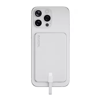 FLEXTALL Zero Power M 5000-S Power Bank 5000 mAh Srebrny