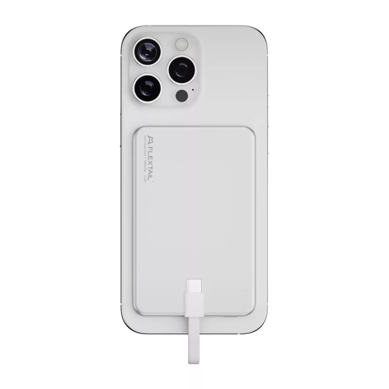 FLEXTALL Zero Power M 5000-S Power Bank 5000 mAh Srebrny