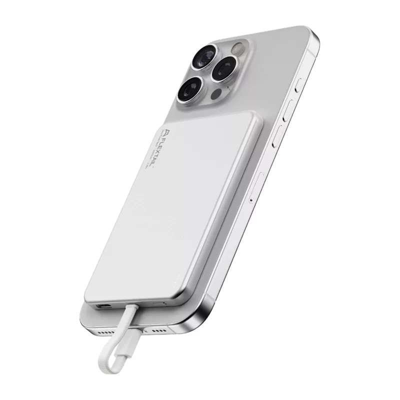 FLEXTALL Zero Power M 5000-S Power Bank 5000 mAh Srebrny