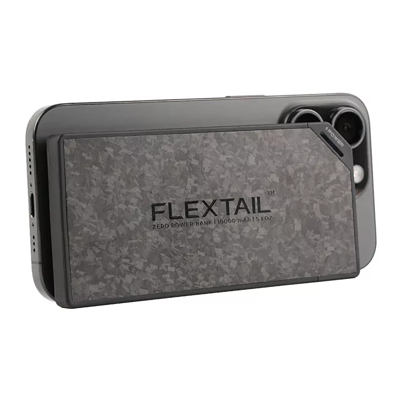 Flextail Zero Power 10,000 mAh Power Bank (Black)