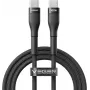 VEGER USB-C do USB-C PD 100W Kabel 1.5m, Czarny