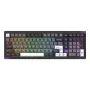 AKKO GEM 02 VIA Wired Mechanical Keyboard, TKL 87-Key, Black & Silver, Hot-Swappable, RGB, USB-C