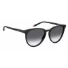 TOMMY HILFIGER Okulary przeciwsłoneczne damskie TH1724S8079O - czarna oprawka, szare szkła, 56mm