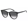 TOMMY HILFIGER Okulary przeciwsłoneczne damskie TH1724S8079O - czarna oprawka, szare szkła, 56mm