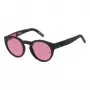 Tommy Jeans TJ-0003-S-003 Okulary przeciwsłoneczne unisex Czarna oprawka Szare szkło 48/22/140 mm