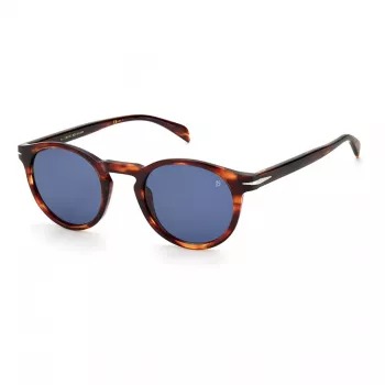 Okulary przeciwsłoneczne David Beckham DB-1036-S-0UC Męskie Prostokątna Oprawka Acetatowa Zielone Szkło 49/23/145 mm