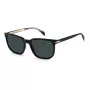 Okulary przeciwsłoneczne David Beckham DB-1076-S-807 Męskie Czarna Oprawka Szare Szkło 54/19/145 mm