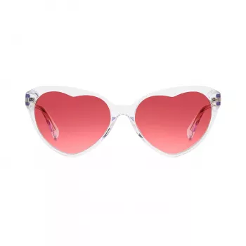 Okulary przeciwsłoneczne KATE SPADE Velma-S-900 dla kobiet - czarna oprawka, szare gradientowe szkła, 57/16/140 mm