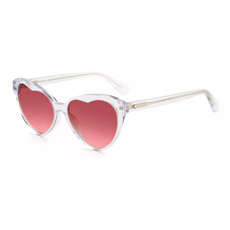 Okulary przeciwsłoneczne KATE SPADE Velma-S-900 dla kobiet - czarna oprawka, szare gradientowe szkła, 57/16/140 mm