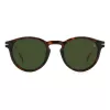 DAVID BECKHAM DB-1111-S-086 Okulary przeciwsłoneczne unisex, oprawka Havana/Tortoise z acetatu, szare soczewki poliwęglanowe 52mm
