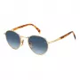 DAVID BECKHAM DB-1116-S-06J Prostokątne okulary przeciwsłoneczne Havana - Zielone szkła 51mm