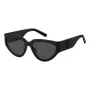 Okulary przeciwsłoneczne THE MARC JACOBS MARC645S807 dla kobiet - czarna oprawka acetatowa, szare soczewki poliwęglanowe, ochrona UV400