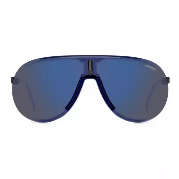 Carrera Superchamp Unisex Okulary Przeciwsłoneczne 99/00/135 mm Czarny Szary