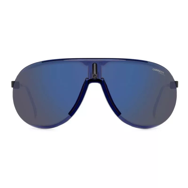 Carrera Superchamp Unisex Okulary Przeciwsłoneczne 99/00/135 mm Czarny Szary